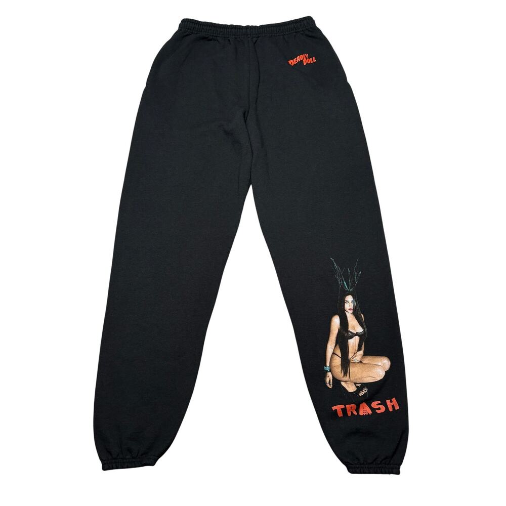 Deadly Doll Jessi Jo Stark Trash Sweatpants Medium Joggers Streetwear